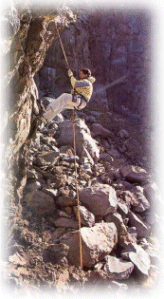 Rapel, escalada y tirolesa en Malargüe (Malargue) Mendoza Argentina