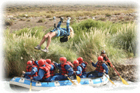 Rafting en el Rio Salado - Las Leñas - Malargüe (Malargue) - Mendoza - Argentina