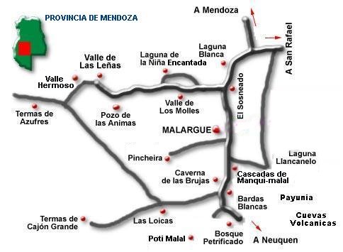 Circuitos Turísticos de Malargue (Malargüe) - Mendoza - Argentina