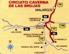 Circuito Caverna de Las Brujas - Malargüe (Malargue) - Mendoza - Argentina